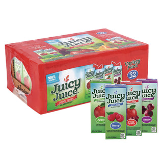 Juicy Juice® Juice Box Variety Pack, Assorted Flavors, 6.75 oz Box, 32/Carton (GRR22002370)