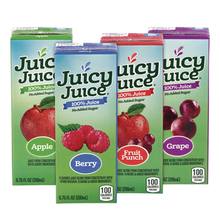 Juicy Juice® Juice Box Variety Pack, Assorted Flavors, 6.75 oz Box, 32/Carton (GRR22002370)