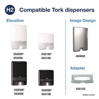 Tork® Xpress Compressed Multifold Hand Towels, 1-Ply, 8.3 x 9.45, White, 200/Pack, 12 Packs/Carton (TRK420590)