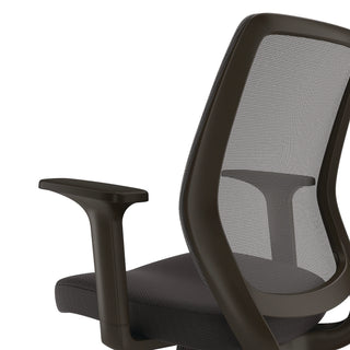 Alera® Wessex Ergonomic Fabric Mesh Swivel Task Chair, Supports Up to 275 lbs, 17.09 to 20.83 Seat Height, Black Seat/Back/Base (ALEWX42BME17)