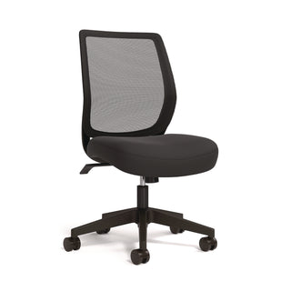 Alera® Wessex Ergonomic Fabric Mesh Swivel Task Chair, Supports Up to 275 lbs, 17.09 to 20.83 Seat Height, Black Seat/Back/Base (ALEWX42BME17)