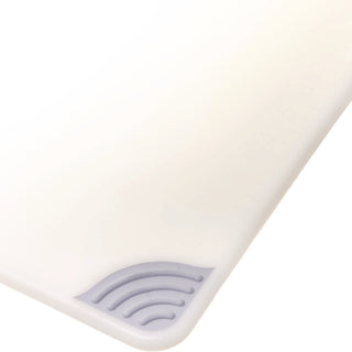 San Jamar® Saf-T-Grip Cutting Board, Plastic, 24 x 18 x 0.5, White (SJMCBG182412WH)