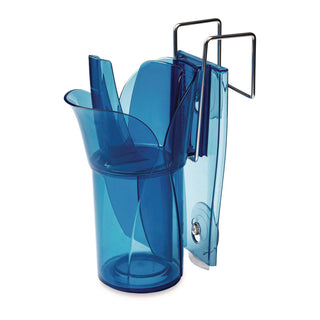 San Jamar® Saf-T-Scoop and Guardian System for Ice Machines, 12 oz to 16 oz Ice Scoop, Transparent Blue, 50/Carton (SJMSI7000)