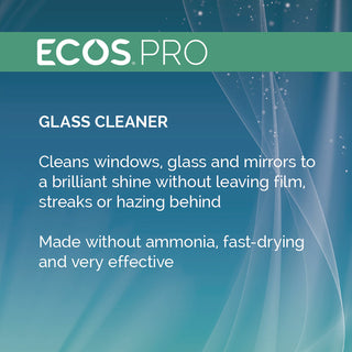 ECOS® PRO Glass Cleaner, Vinegar Scent, 32 oz Spray Bottle, 6/Carton (EOPPL93006CT)