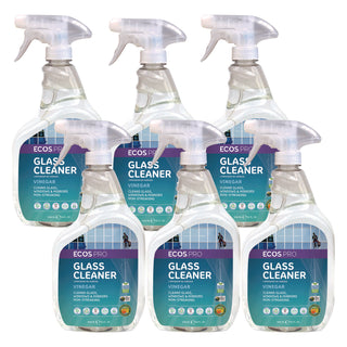 ECOS® PRO Glass Cleaner, Vinegar Scent, 32 oz Spray Bottle, 6/Carton (EOPPL93006CT)