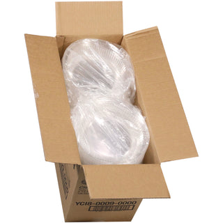 Pactiv Evergreen ClearView Dome-Style Lid with Tabs, 8.75" Diameter x 0.8" h, Clear, Plastic, 126/Carton (PCTYCI800090000)