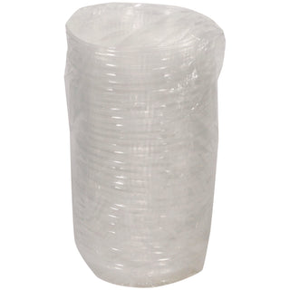 Pactiv Evergreen ClearView Dome-Style Lid with Tabs, 8.75" Diameter x 0.8" h, Clear, Plastic, 126/Carton (PCTYCI800090000)
