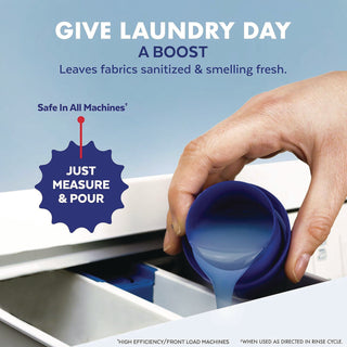 LYSOL® Brand Laundry Sanitizer, Crisp Linen Scent, 21 oz Bottle, 6/Carton (RAC56374CT)