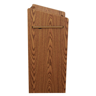 Oklahoma Sound® Aristocrat Non-Sound Lectern, 25 x 20 x 46, Oak (NPS600MO)