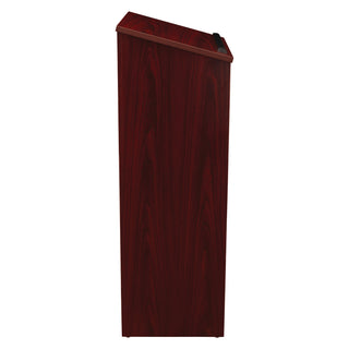 Oklahoma Sound® Full Floor Lectern, 23 x 16 x 46.5, Mahogany (NPS222MY)