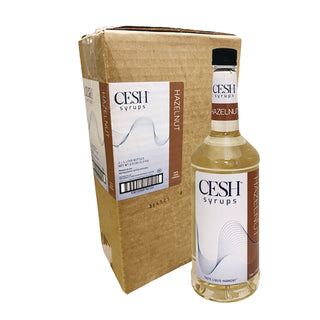 CESH™ Hazelnut Syrup, 33.81 oz Bottle, 2/Carton (CEHGRE79213)