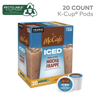 McCafe® Mocha Frappe Iced Coffee Keurig K-Cup Pods, 20/Box (GMT5000372394)