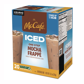 McCafe® Mocha Frappe Iced Coffee Keurig K-Cup Pods, 20/Box (GMT5000372394)