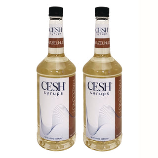 CESH™ Hazelnut Syrup, 33.81 oz Bottle, 2/Carton (CEHGRE79213)