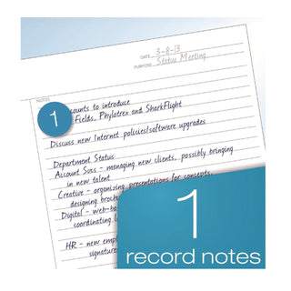 TOPS™ FocusNotes Filler Paper, 3-Hole Punched, 8.5 x 11, Cornell Rule, 100/Pack (TOP62354)