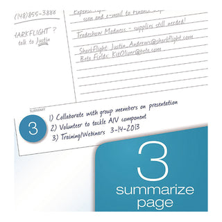 TOPS™ FocusNotes Filler Paper, 3-Hole Punched, 8.5 x 11, Cornell Rule, 100/Pack (TOP62354)