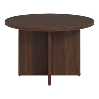 Alera® Alera Seville Round Conference Table, Round, 48" Diameter, Mahogany (ALESV4848MY)
