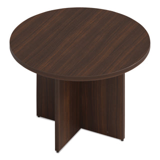 Alera® Alera Seville Round Conference Table, Round, 48" Diameter, Mahogany (ALESV4848MY)