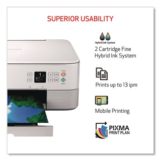 Canon® PIXMA TS6420a Wireless Color All-in-One Inkjet Printer, Copy/Print/Scan (CNMTS6420AWHITE)