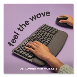 Logitech® ERGO Wave Keyboard for Business, Graphite (LOG920011898)
