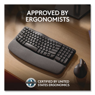 Logitech® ERGO Wave Keyboard for Business, Graphite (LOG920011898)
