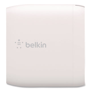 Belkin® BOOST CHARGE Dual USB-A Wall Charger, White (BLKWCB002DQWH)