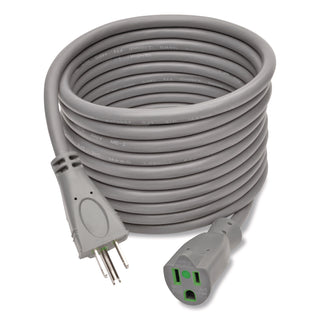 Tripp Lite by Eaton Hospital-Grade Extension Cord, 15 ft, 15 A, Gray (TRPP024015GYHG)