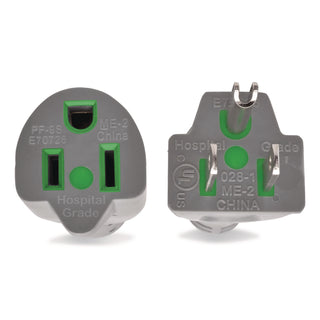 Tripp Lite by Eaton Hospital-Grade Extension Cord, 15 ft, 15 A, Gray (TRPP024015GYHG)