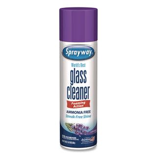 Sprayway® Glass Cleaner, Lavender, 19 oz Aerosol Spray, 6/Carton (CGCSW5029)