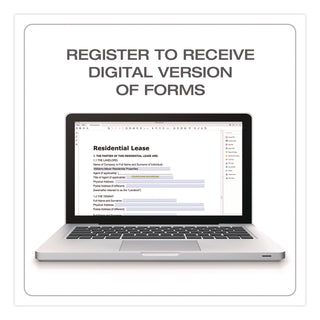 Adams® Residential Lease Form Sets with Instructions and Free Download, One-Part (No Copies), 8.5 x 11, 4 Forms/Set, 4 Sets/Pack (ABFLF310)