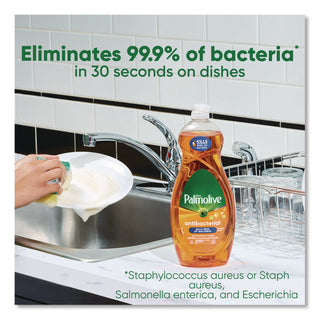 Palmolive® Ultra Antibacterial Dishwashing Liquid, Orange Scent. 32,5 oz Bottle (CPC45072EA)