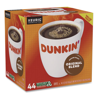 Dunkin'® K-Cup Pods, Original Blend, 0.37 oz, 44/Box (GMT2091512)