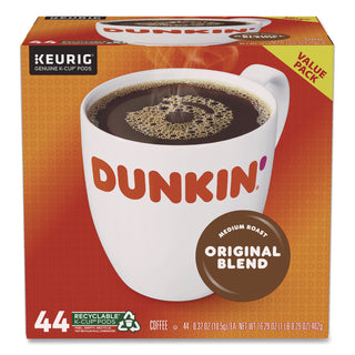 Dunkin'® K-Cup Pods, Original Blend, 0.37 oz, 44/Box (GMT2091512)