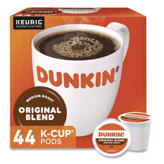 Dunkin'® K-Cup Pods, Original Blend, 0.37 oz, 44/Box (GMT2091512)