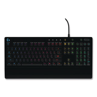 Logitech® Prodigy G213 RGB Wired Gaming Keyboard, Black (LOG2424937)