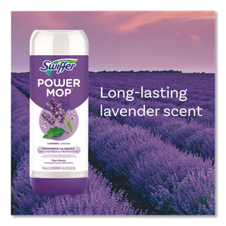 Swiffer® PowerMop Refill Cleaning Solution, Lavender Scent, 25.3 oz Refill Bottle, 2/Pack (PGC08423)