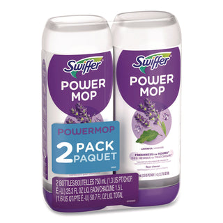 Swiffer® PowerMop Refill Cleaning Solution, Lavender Scent, 25.3 oz Refill Bottle, 2/Pack (PGC08423)