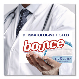 Bounce® free and gentle Dryer Sheets, Fragrance-Free, 240/Box (PGC24684BX)
