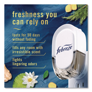 Febreze® PLUG Air Freshener Refills, Ocean, 0.87 oz, 3/Pack (PGC71932)