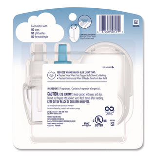 Febreze® PLUG Air Freshener Warmer Start Kit, Clear/White (PGC90121)