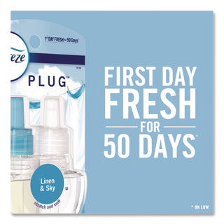 Febreze® PLUG Air Freshener Warmer Start Kit, Clear/White (PGC90121)