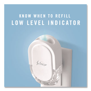Febreze® PLUG Air Freshener Warmer Start Kit, Clear/White (PGC90121)