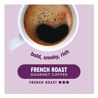 Pick Me Up Provisions™ French Roast Coffee K-Cups, 24/Box, 4 Boxes/Carton (PIE52966CT)