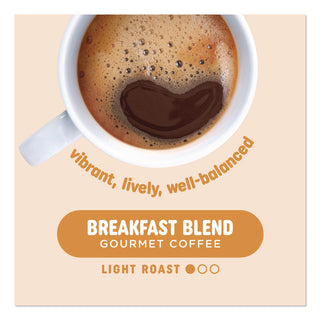 Pick Me Up Provisions™ Breakfast Blend Coffee K-Cup, 24/Box (PIE5000381024)