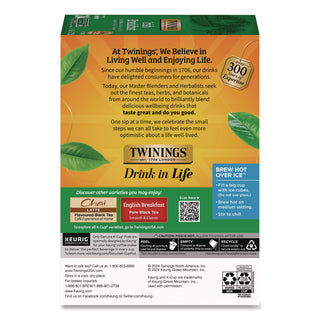 TWININGS® Tea K-Cups, Irish Breakfast, 0.11 oz, 24/Box (TWGTNA87303)