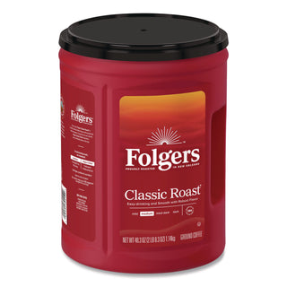Folgers® Classic Roast Ground Coffee, Classic Roast, 40.3 oz Canister (FOL30419EA)
