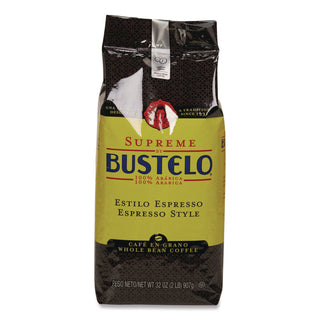 Folgers® Cafe Bustelo Whole Bean Coffee, Espresso, 32 oz Bag (FOL21892EA)
