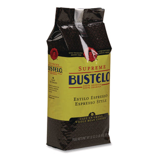 Folgers® Cafe Bustelo Whole Bean Coffee, Espresso, 32 oz Bag (FOL21892EA)
