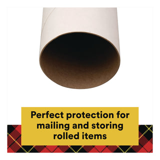 Scotch™ Mailing Tube, 48" Long, 4" Diameter, White (MMM7982)