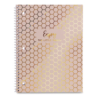 PUKKA PAD® 1-Subject Notebook, Medium/College Rule, Assorted Haze Cover Colors, (50) 10.5 x 8 Sheets, 3/Pack (PUK9978ASTHZE)